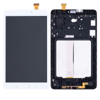 For Samsung Galaxy Tab E 8.0" - SM-T375 - SM-T377 - SM-T378 - Screen Assembly With Frame - White - Refurbished
