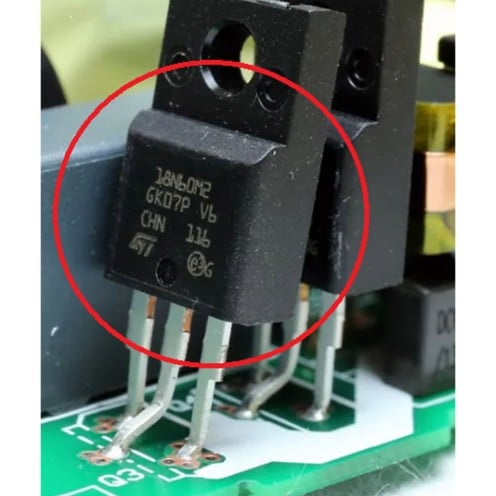 For Sony Playstation 5 - 18N60M2 - Power Supply Switcher Mosfet - TO-220F - 600V