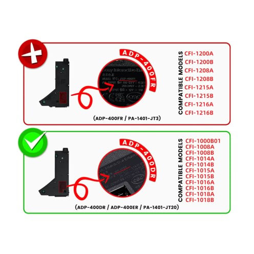 For Sony PlayStation 5 - Power Supply - ADP-400DR - ADP-400ER - PA-1401-JT20 - CF1-10XX - CF1-11XX - Reclaimed