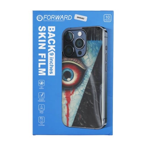 FORWARD Zero - 3D Embossed Back Film - GH0462 - 10 Pack