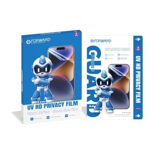 FORWARD Zero - UV HD Privacy Film (No Angle Adjustment) - Small - Ready to Cut - 20 Pack
