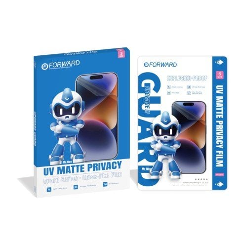 FORWARD Zero - UV Matte Privacy Film - Small - Ready to Cut - 20 Pack