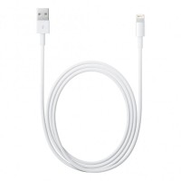 Genuine Apple - USB Cable - USB-A to Lightning 480Mb/s - 1m - White - MXLY2ZM/A