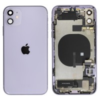 Genuine iPhone 11 - Rear Housing Assembly With Parts - Purple - Reclaimed - Grade A