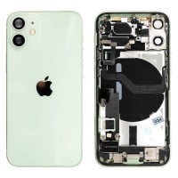 Genuine iPhone 12 Mini - Rear Housing Assembly With Parts - Green - Reclaimed - Grade A - CE Mark