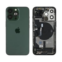 Genuine iPhone 13 Pro - Rear Housing Assembly With Parts - Alpine Green - Reclaimed - Grade A