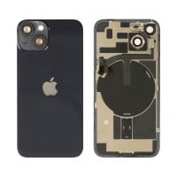 Genuine iPhone 14 - Back Glass With Steel Plate & Magsafe Magnet - Midnight - Reclaimed - Grade A