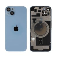 Genuine iPhone 14 Plus - Back Glass With Steel Plate & Magsafe Magnet - Blue - Reclaimed - Grade A