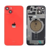 Genuine iPhone 14 Plus - Back Glass With Steel Plate & Magsafe Magnet - Red - Reclaimed - Grade A