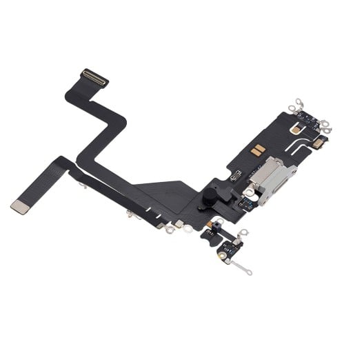 Genuine iPhone 14 Pro - Charging Port - Silver - Reclaimed - 821-03751 Genuine iPhone 14 Pro - Charging Port - Silver - Reclaimed - 821-03751