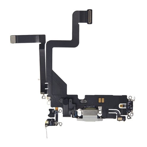 Genuine iPhone 14 Pro - Charging Port - Silver - Reclaimed - 821-03751 Genuine iPhone 14 Pro - Charging Port - Silver - Reclaimed - 821-03751