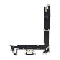 Genuine iPhone 16 Plus - Charging Port Flex Cable - Black - 821-04956-04 - Reclaimed