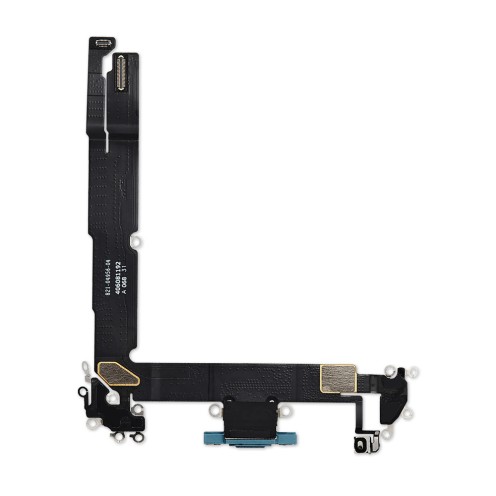 Genuine iPhone 16 Plus - Charging Port Flex Cable - Teal - 821-04956-04 - Reclaimed Genuine iPhone 16 Plus - Charging Port Flex Cable - Teal - 821-04956-04 - Reclaimed