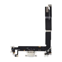 Genuine iPhone 16 Plus - Charging Port Flex Cable - White - 821-04956-04 - Reclaimed