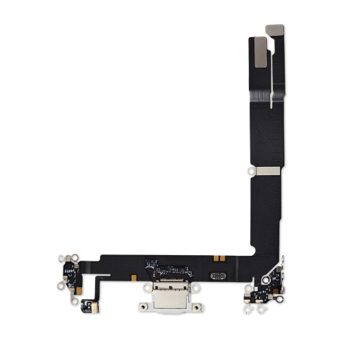 Genuine iPhone 16 Plus - Charging Port Flex Cable - White - 821-04956-04 - Reclaimed