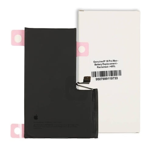 Genuine iPhone 16 Pro Max - Battery Replacement - Reclaimed - 100% Battery Health