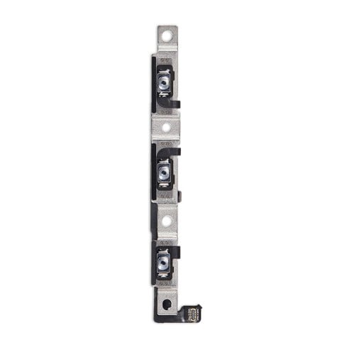 Genuine iPhone 16 Pro - Volume Button Flex Cable With Metal Bracket - Reclaimed Genuine iPhone 16 Pro - Volume Button Flex Cable With Metal Bracket - Reclaimed