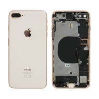 Genuine iPhone 8 Plus - Rear Housing Assembly With Parts - Rose Gold - Reclaimed - Grade A
