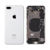 Genuine iPhone 8 Plus - Rear Housing Assembly With Parts - Silver - Reclaimed - Grade A