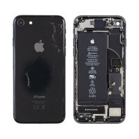 Genuine iPhone 8 - Rear Housing Assembly With Parts & Battery - Space Grey - Reclaimed - Grade C