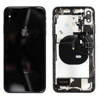Genuine iPhone XS Max - Rear Housing Assembly With Parts - Black - Reclaimed - Grade A