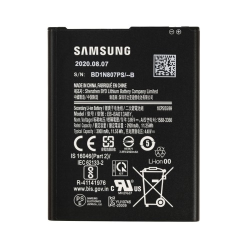 Genuine Samsung Galaxy A01 Core - SM-A013 - Battery Replacement - 3000 mAh - GH43-05038A - EB-BA013ABY