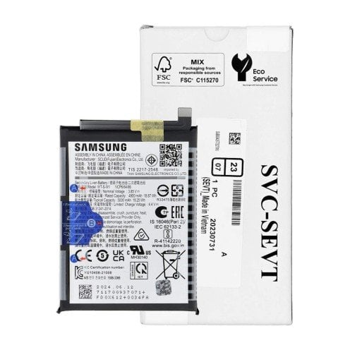 Genuine Samsung Galaxy A14 5G - SM-A146 - Battery Replacement - 5000mAh - EB-BA146ABY - GH81-23314A Genuine Samsung Galaxy A14 5G - SM-A146 - Battery Replacement - 5000mAh - EB-BA146ABY - GH81-23314A