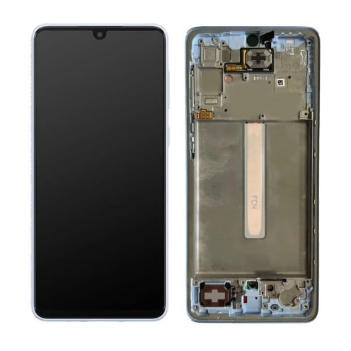 Genuine Samsung Galaxy A33 5G - SM-A336 - Sceen Assembly With Frame - Blue - GH82-28144C Genuine Samsung Galaxy A33 5G - SM-A336 - Sceen Assembly With Frame - Blue - GH82-28144C