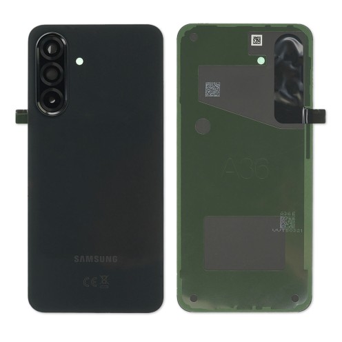 Genuine Samsung Galaxy A36 5G - SM-A366 - Back Cover With Camera Lens & Adhesive - Awesome Black - GH82-36804A