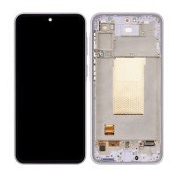 Genuine Samsung Galaxy A37 5G - SM-A376 - Screen Assembly With Frame - White - GH82-39232C