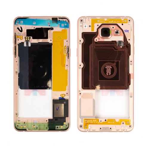 Genuine Samsung Galaxy A5 2016 - SM-A510 - Middle Frame - Pink - GH96-09392D