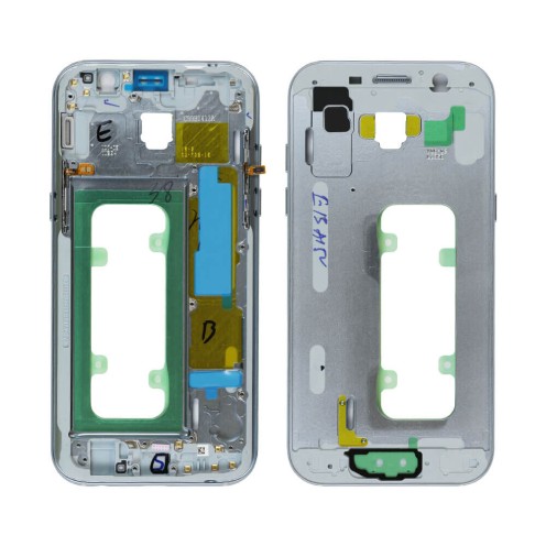Genuine Samsung Galaxy A5 2017 - SM-A520 - Middle Frame - Blue - GH96-10623C