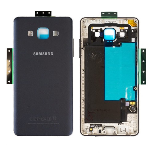 Genuine Samsung Galaxy A5 - SM-A500 - Housing with Back Cover - Black - GH96-08241B Genuine Samsung Galaxy A5 - SM-A500 - Housing with Back Cover - Black - GH96-08241B