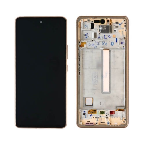 Genuine Samsung Galaxy A53 5G - SM-A536 - Screen Assembly - Peach - GH82-28024D