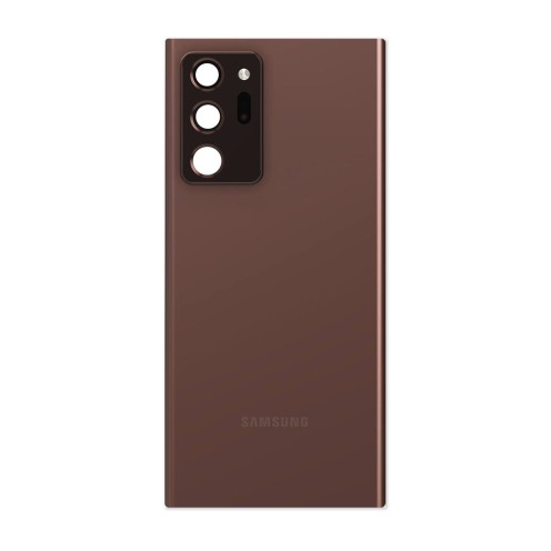 Genuine Samsung Galaxy Note 20 Ultra - SM-N985 - Note 20 Ultra 5G - SM-N986 - Back Cover With Camera Lens - Mystic Bronze - GH82-23281D - Reclaimed