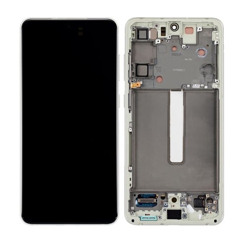 Genuine Samsung Galaxy S21 FE - SM-G990 - AMOLED Screen Assembly - White - GH82-26420B Genuine Samsung Galaxy S21 FE - SM-G990 - AMOLED Screen Assembly - White - GH82-26420B
