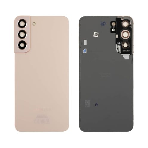Genuine Samsung Galaxy S22 Plus - SM-S906 - Back Cover Glass With Camera Lens - Pink Gold - GH97-27195D - Reclaimed