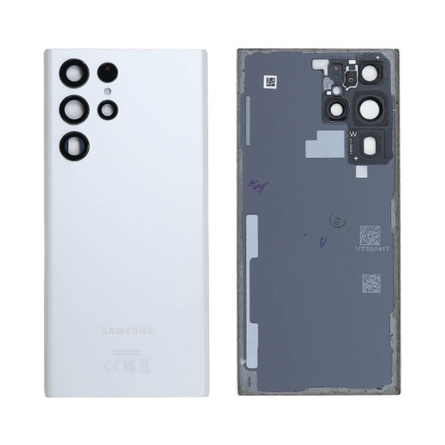 Genuine Samsung Galaxy S22 Ultra - SM-S908 - Back Cover - White - Reclaimed