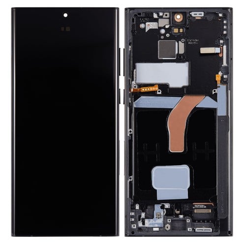 Genuine Samsung Galaxy S22 Ultra - SM-S908 - Screen Assembly - Graphite - GH82-27488E