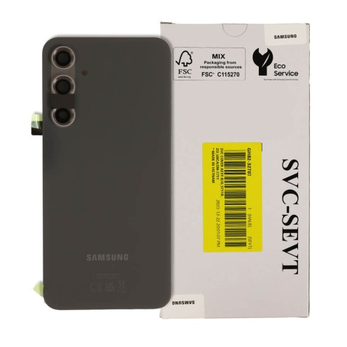 Genuine Samsung Galaxy S23 FE - SM-S711 - Back Cover - Graphite - GH82-32787A