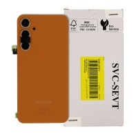 Genuine Samsung Galaxy S23 FE - SM-S711 - Back Cover - Tangerine - GH82-32787F