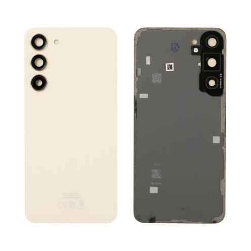 Genuine Samsung Galaxy S23 Plus - SM-S916 - Back Cover Glass With Camera Lens - Cream - GH82-30388B - Reclaimed Genuine Samsung Galaxy S23 Plus - SM-S916 - Back Cover Glass With Camera Lens - Cream - GH82-30388B - Reclaimed