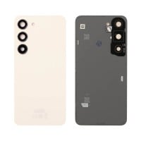 Genuine Samsung Galaxy S23 - SM-S911 - Back Cover With Camera Lens - Cream - GH82-30393B - Reclaimed