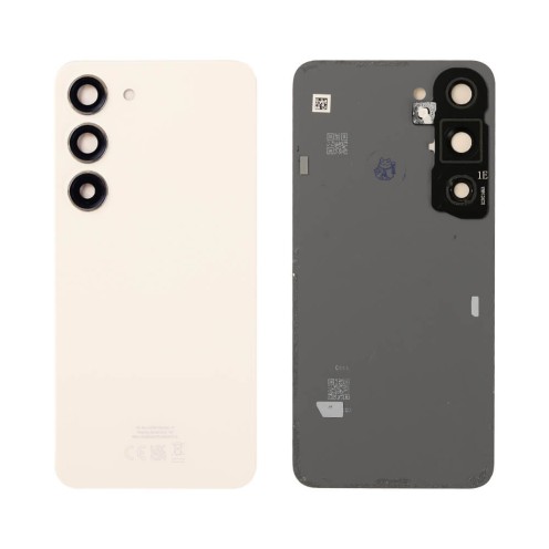 Genuine Samsung Galaxy S23 - SM-S911 - Back Cover With Camera Lens - Cream - GH82-30393B - Reclaimed