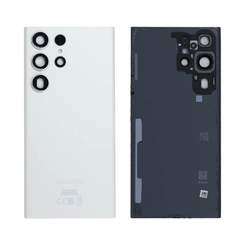 Genuine Samsung Galaxy S23 Ultra - SM-S918 - Back Cover - Cream - Reclaimed