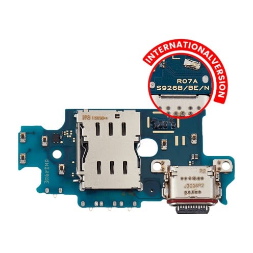 Genuine Samsung Galaxy S24 Plus - SM-S926 - Charging Port Board With SIM Reader - GH96-16542A - Reclaimed