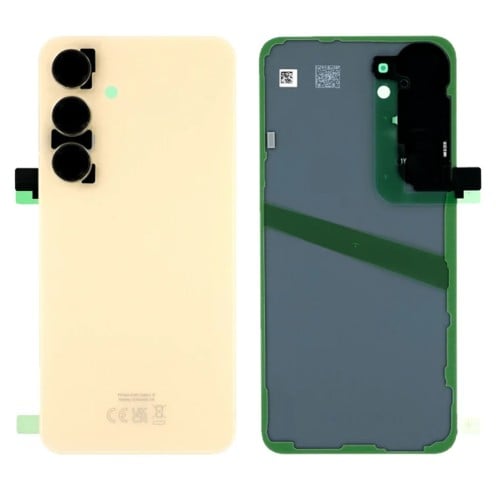 Genuine Samsung Galaxy S24 - SM-S921 - Back Cover With Camera Lens & Adhesive - Amber Yellow - GH82-33101D