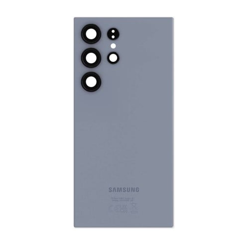Genuine Samsung Galaxy S24 Ultra - SM-S928 - Back Cover With Camera Lens  - Titanium Blue - GH82-33349F - Reclaimed
