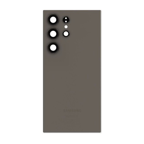 Genuine Samsung Galaxy S24 Ultra - SM-S928 - Back Cover With Camera Lens  - Titanium Grey - GH82-33349A - Reclaimed