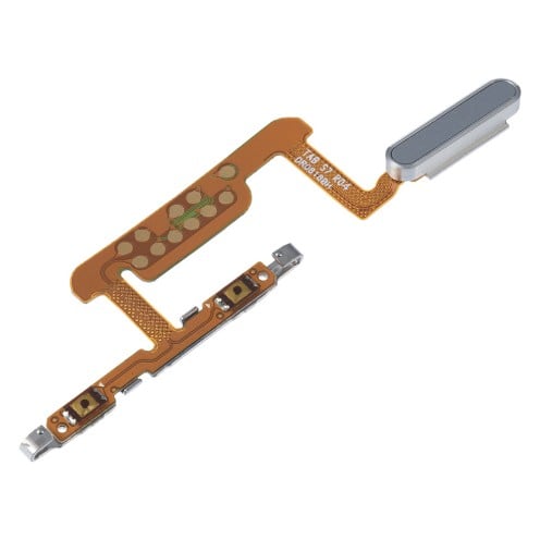 Genuine Samsung Galaxy Tab S7 11 - SM-T870 T875 - Power & Fingerprint Reader With Flex Cable - Mystic Silver - GH96-13643B Genuine Samsung Galaxy Tab S7 11 - SM-T870 T875 - Power & Fingerprint Reader With Flex Cable - Mystic Silver - GH96-13643B